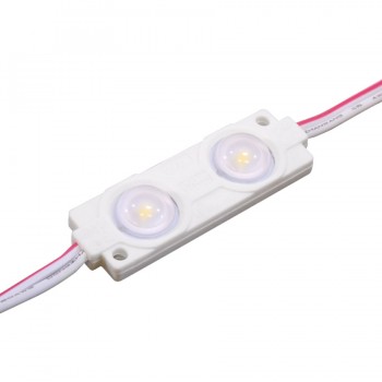 Module DEL pour rétroéclairage - 2 DEL - SMD2835 - 12V CC - 0.72W - IP65 - 6000K