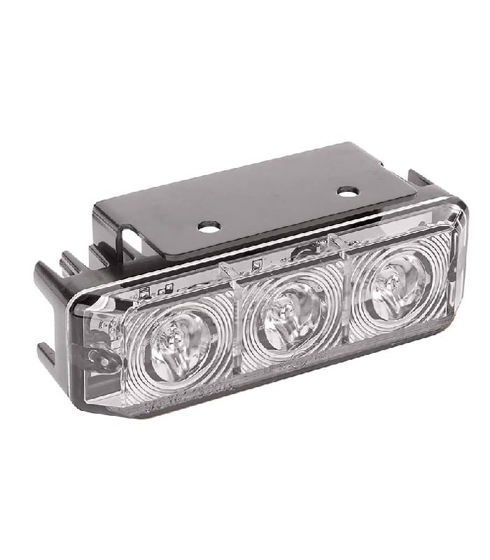 Lumière stroboscopique DEL pour véhicule - 12 V - Blanc