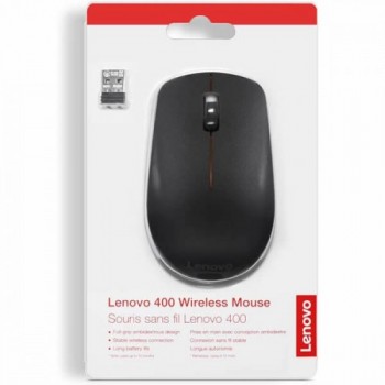 Lenovo 400 Wireless Mouse - Black