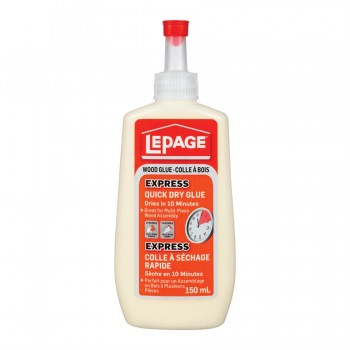 Lepage Colle à bois à séchage rapide Express 150 ml