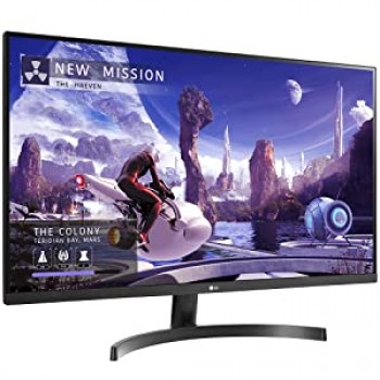 LG 32QN600-B 32-Inch QHD IPS Monitor with HDR 10 AMD FreeSync with Dual HDMI Inputs - Recertified