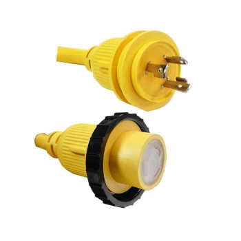 Rallonge électrique marine L5-30P/L-3.30R - 125 V - 30 A - 7.62 m