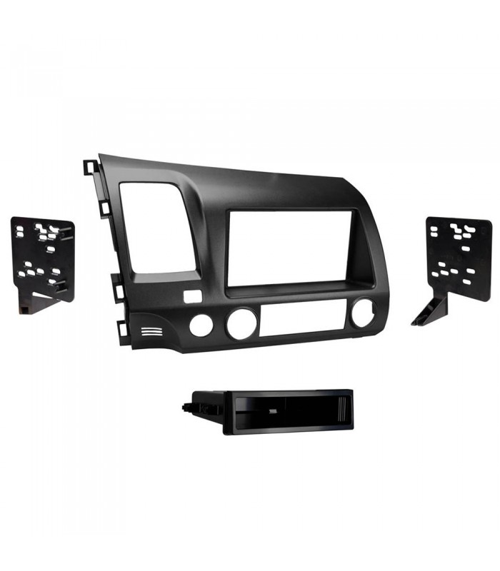 Metra 99-7816G DIN and DDIN Dash Kit for Honda Civic 2006-2011 Gunmetal