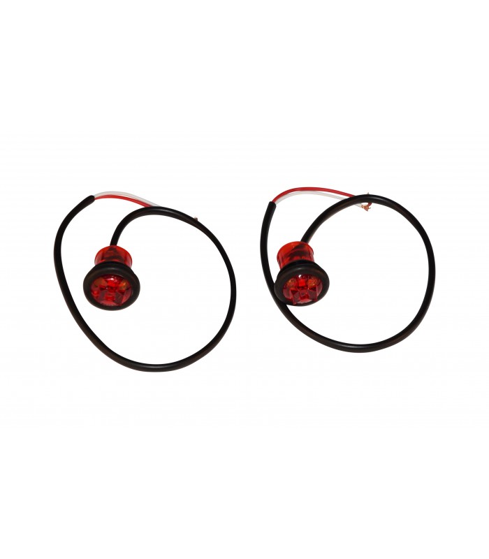 Micro Red LED Light 1 in. - Pack of 2