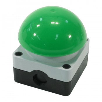 NHD Interrupteur à paume momentané - Vert