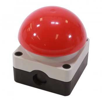 NHD Interrupteur à paume momentané - Rouge