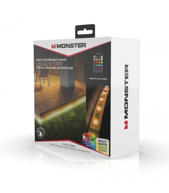 Monster Basic Multi-Color Multi-White Outdoor LED 5 meters