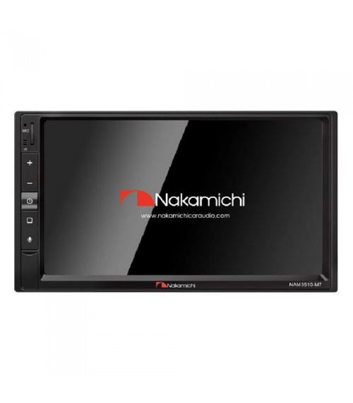 Nakamichi Double-Din Récepteur de voiture Bluetooth USB de 7 pouces NAM3510-M7