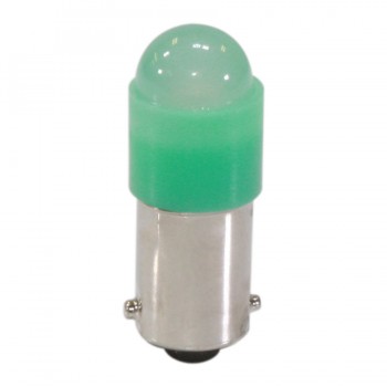 NHD Bayonet LED Bulb - 12 V - BA9S - Green