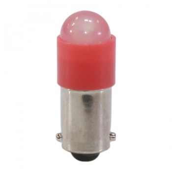 NHD Bayonet LED Bulb - 12 V - BA9S - Red