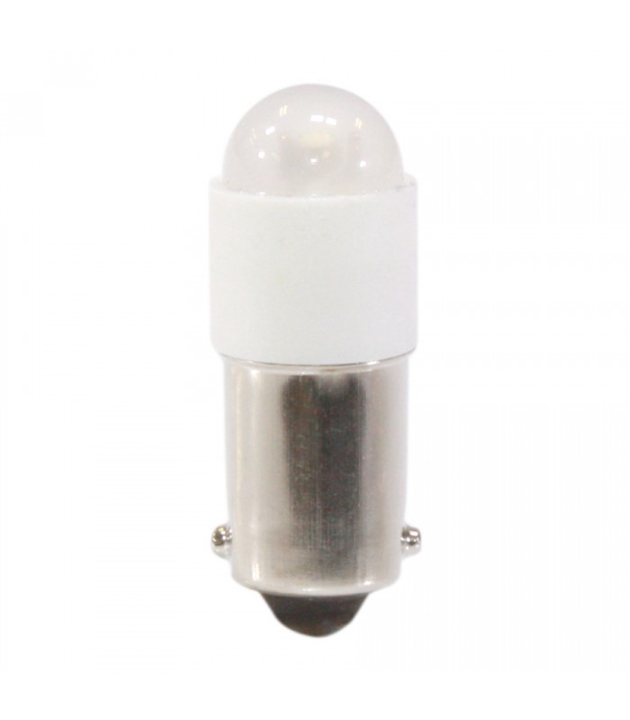 NHD Ampoule DEL baïonnette - 12 V - BA9S - Blanc