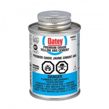 Oatey Premium Grade Yellow ABS Cement 118ml