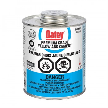 Oatey Premium Grade Yellow ABS Cement 946ml