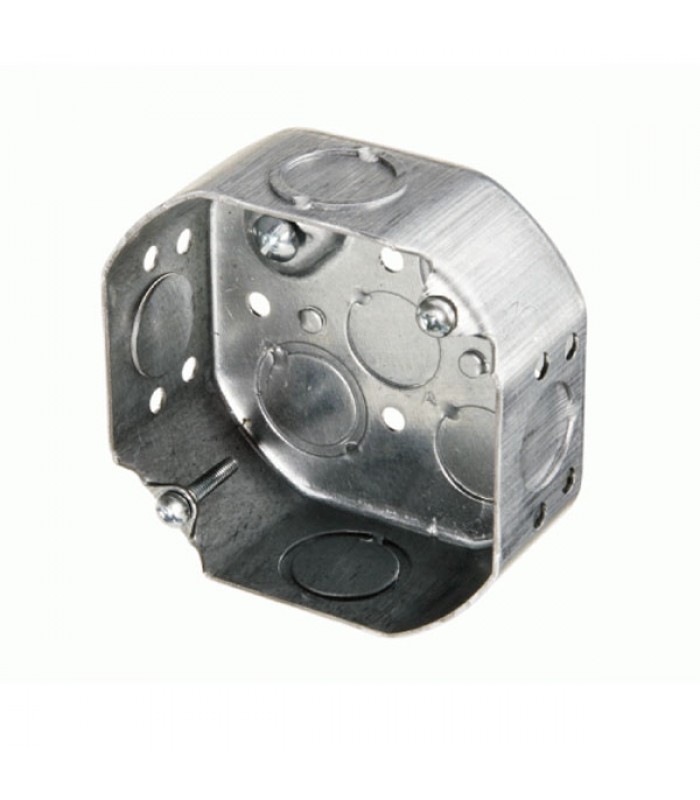 Octagonal Electrical Box - 4 X 4 X 1-1/2 in