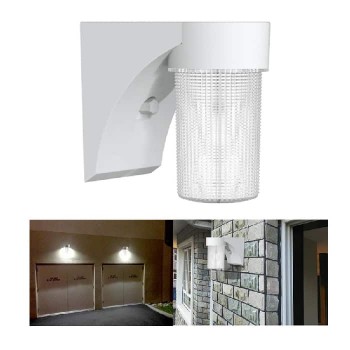 Outdoor LED Wall Sconce with Photoelectric Sensor - 75 W - 4000K
