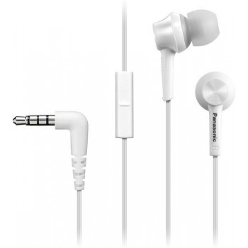 Panasonic Canal Type in-Ear Headphones RP-TCM115 White