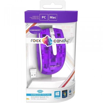 PDP Rock Candy Souris sans fil - Mauve Cosmoberry