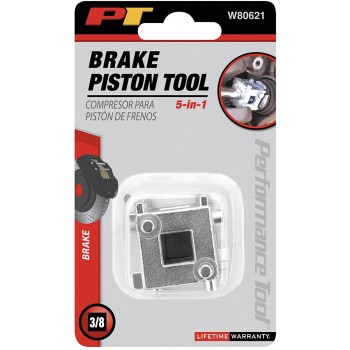 Performance Tool W80621 Outil de piston de frein à disque 3/8 po