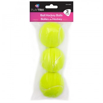 Playtrix Balles de Hockey - Paquet de 3
