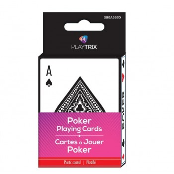 Playtrix Poker Playing Cards Plastic Coated