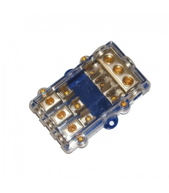 Power Pro Audio 1 in 3 Out AGU Fuse Holder