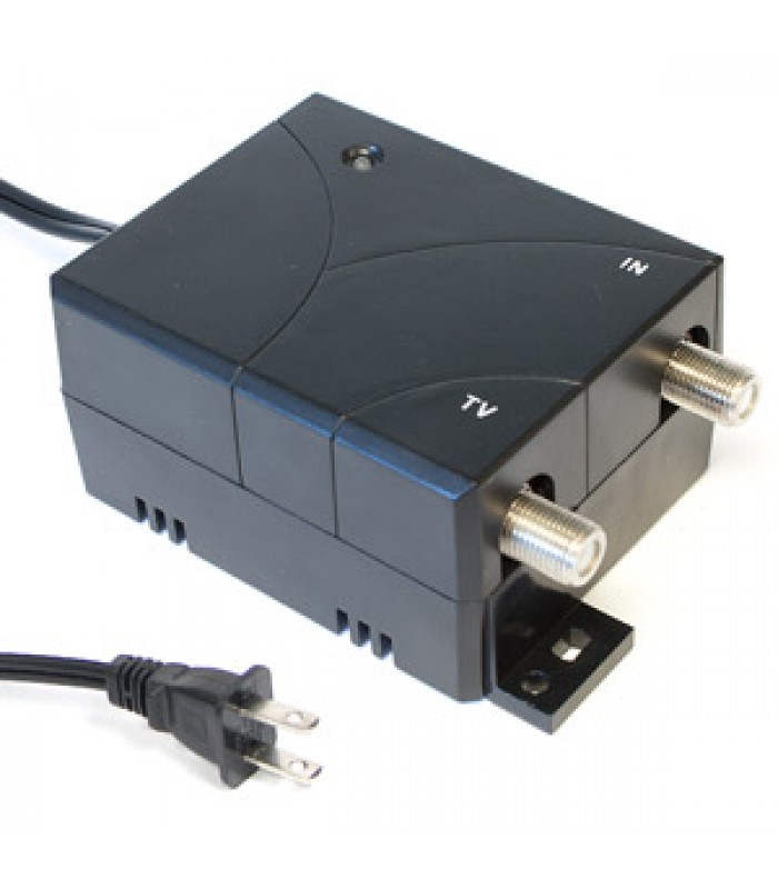 Power supply for antenna and UHF antenna amplifier