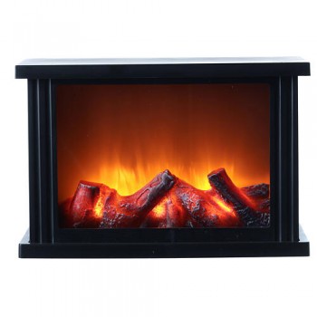 PowerDEL Flame Effect Fireplace Display