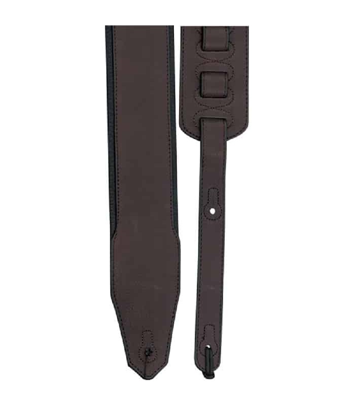 Profile 2.8 in. Leather Guitar Strap - Brown