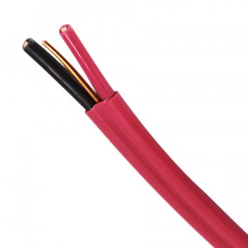 PTI  Construction Electrical Wire - 2c / 12 AWG - NMD90 - FT1 - Red - 5M