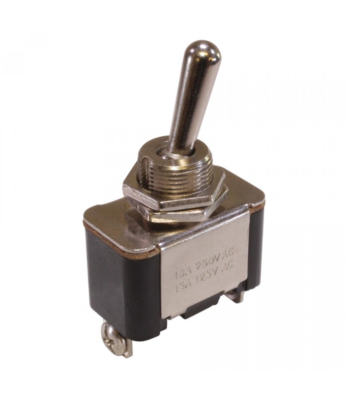 PureVolt 2-Position ON/OFF Toggle Switch - S.P.S.T. - 2 Pins - 125V -15A