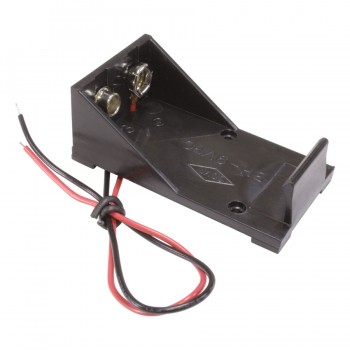 PureVolt Support pour pile 9V avec fils conducteurs