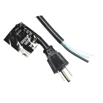 PureVolt Corde CA NEMA 5-15P - 3 C/14 AWG - SJT - Noir - 2 M