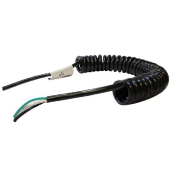 PureVolt Cordon d'alimentation spiralé 3c/14 AWG - SJEW - 3.7 m (12’)