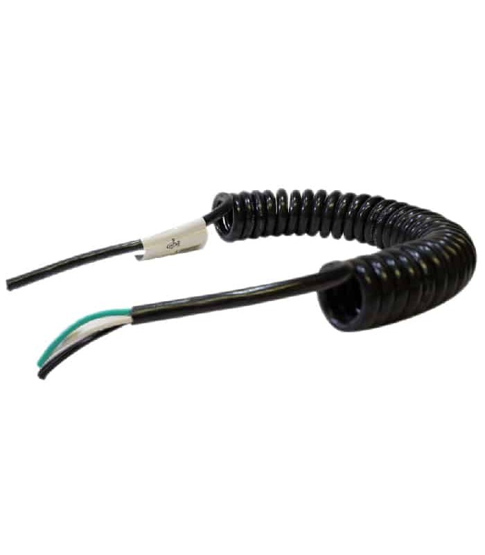 PureVolt Cordon d'alimentation spiralé 3c/14 AWG - SJEW - 3.7 m (12’)