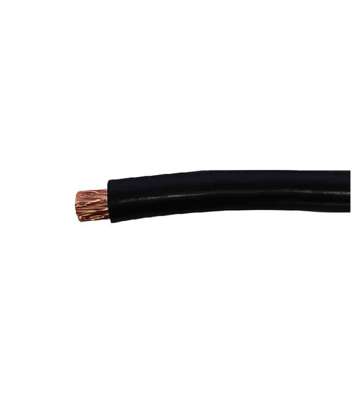 PureVolt Câble pour batterie - 6 AWG - Noir - Vendu au mètre