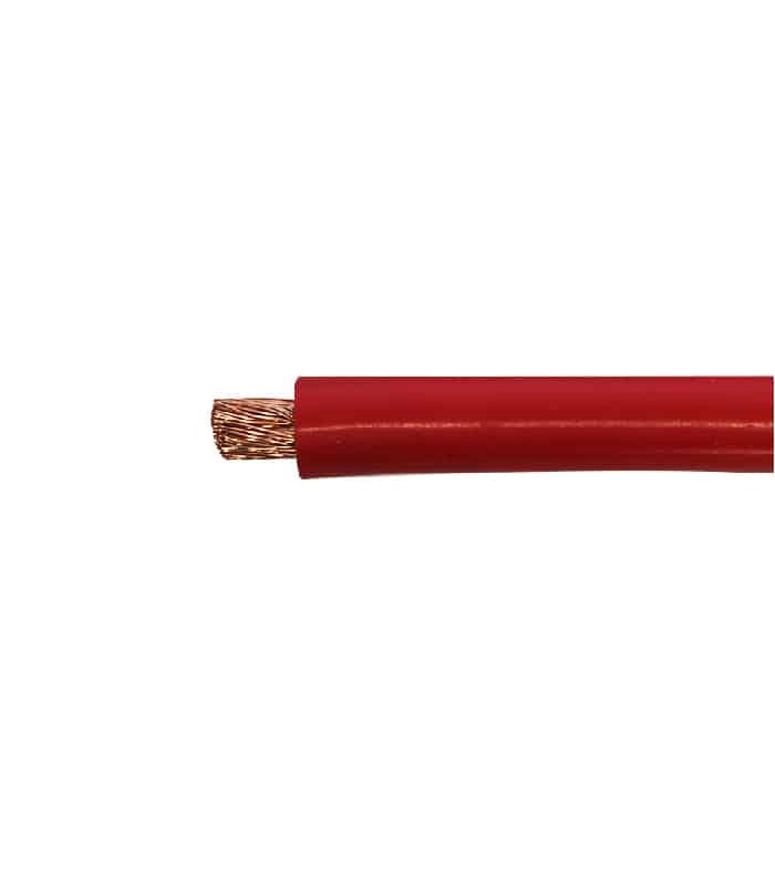 PureVolt Câble pour batterie - 6 AWG - Rouge - Vendu au mètre