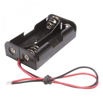 PureVolt Battery Holder with Wires 2 x AA