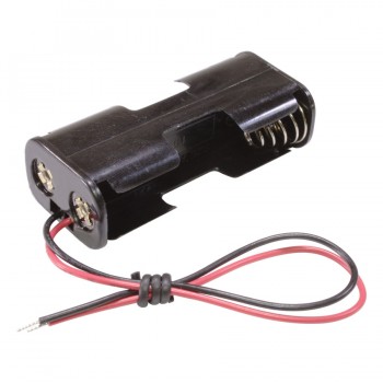 PureVolt Battery Holder with Wires - 2 x AA