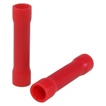 PureVolt Butt Splice Connector 22-16 AWG - Red - Paquet 10
