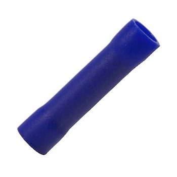 PureVolt Butt Splice Connector - 6 AWG - Blue - Pack of 2