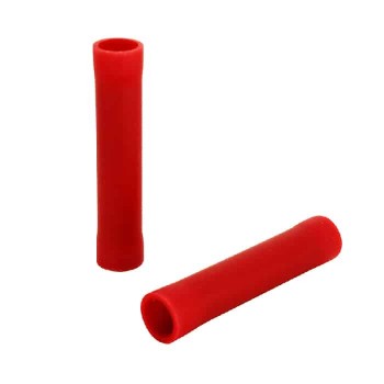 PureVolt Butt Splice Connector - 8 AWG - Red - Pack of 2