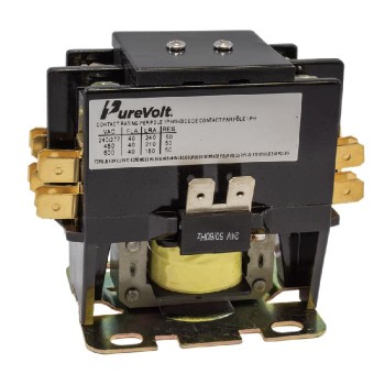 PureVolt Contacteur double pôle 40A 24V
