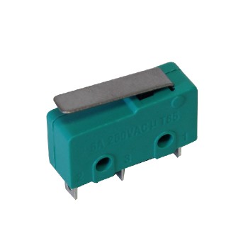 PureVolt Micro Interrupteur à levier momentané - S.P.D.T - 3 pins N.F/N.O - 125V - 5A