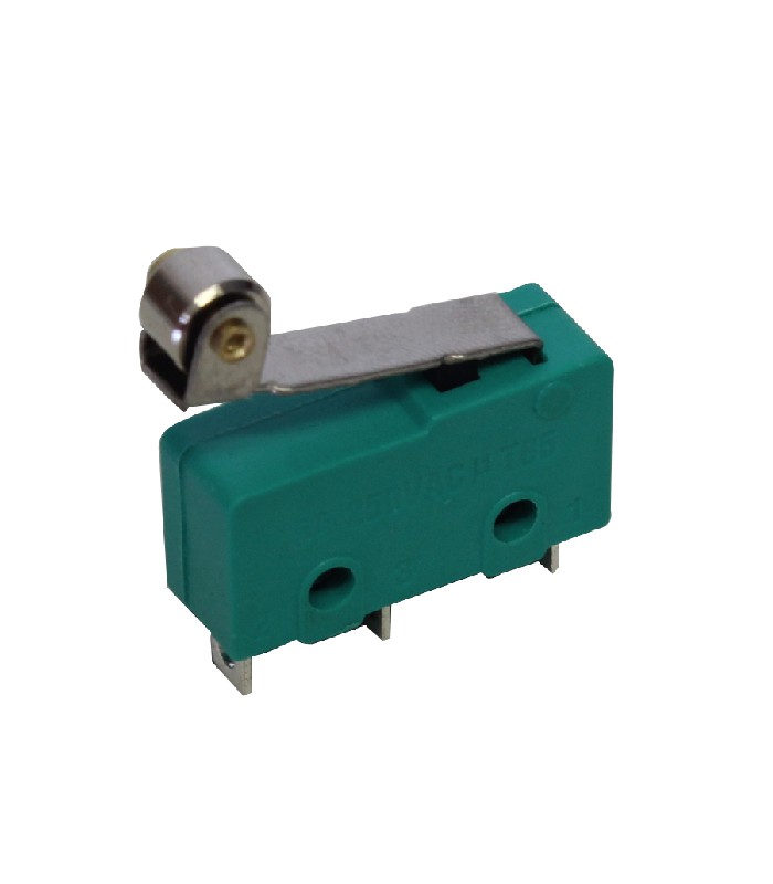 PureVolt Micro Momentary Switch with Lever - S.P.D.T - 3 pins - N.C/N.O - 125V - 5A