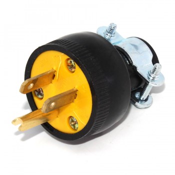 PureVolt Fiche mâle NEMA - L5-15P - 125V - 15A - Noir