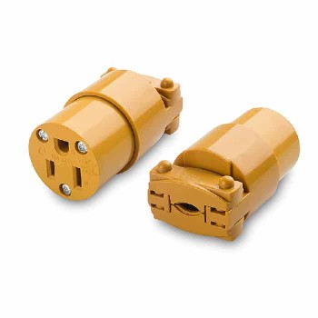 PureVolt Prise femelle NEMA L5-15R - 125 V - 15 A - Jaune