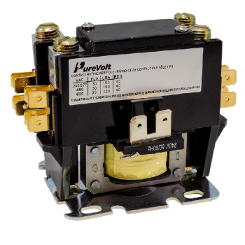 PureVolt Contacteur simple pôle 30A 240V