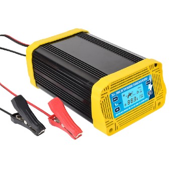 PureVolt Smart Charger for 12V/24V Lithium and Lead-Acid Battery with Protections -Charger/Maintainer/Repairer/Tester - 20 A