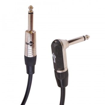 RedLink 1/4 in. Mono 90° Male to Male Instrument Cable – 5 meters
