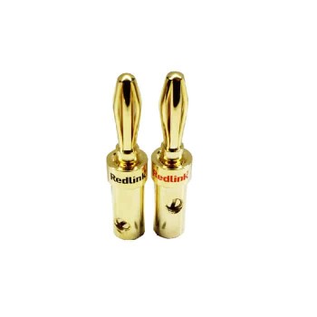 RedLink Banana Plug Gold Plated - Pair